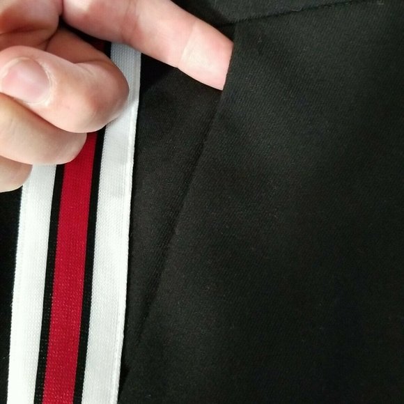TOMMY HILFIGER ~RED/ WHITE ~SIDE STRIPE 8 - Picture 10 of 10